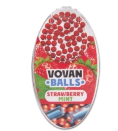 Vovan Balls Strawberry Mint Aromakapsel 1x100Stk.