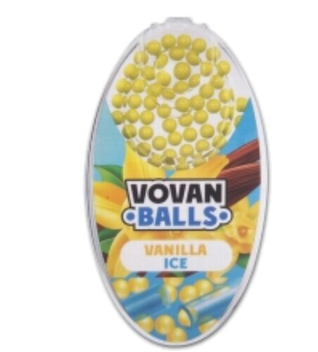 Vovan Balls Vanilla Ice  Aromakapsel 1x100Stk. Vovan Balls Vanilla Ice  Aromakapsel 1x100Stk.