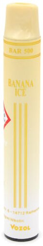 Vozol Bar 500 Einweg E-Shisha Banana Ice 20mg Vozol Bar 500 Einweg E-Shisha Banana Ice 20mg