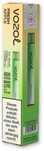 Vozol Bar Lite Fresh Apple Einweg E-Zigarette 20mg