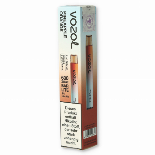 Vozol Bar Lite Pineapple Orange Einweg E-Zigarette 20mg Vozol Bar Lite Pineapple Orange Einweg E-Zigarette 20mg