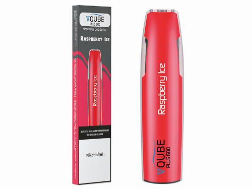 VQUBE Plus 600 E-Shisha Raspberry Ice Aroma ohne Nikotin VQUBE Plus 600 E-Shisha Raspberry Ice Aroma ohne Nikotin