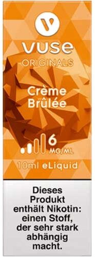 Vuse Bottle Creme Brülee 6mg 10ml Liquid Vuse Bottle Creme Brülee 6mg 10ml Liquid