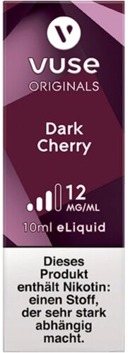 Vuse Bottle Dark Cherry 12mg Nikotin