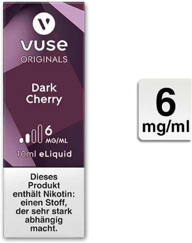 Vuse Bottle Dark Cherry 6mg Liquid