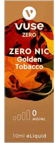 Vuse Bottle Zero Nic Golden Tobacco 0mg e-Liquid