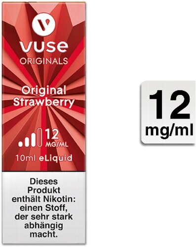 Vuse Bottle Original Strawberry 12mg Liquid