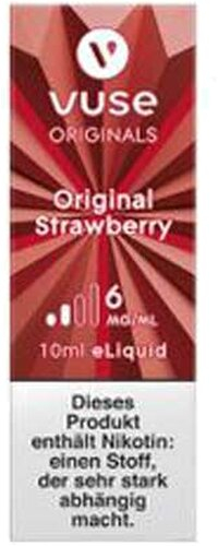 Vuse Bottle Original Strawberry 6mg Liquid