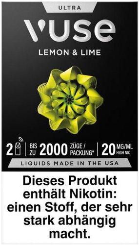 Vuse Ultra Pods Lemon & Lime 2x2ml 20mg/ml