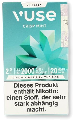 Vuse Pod Classic Crisp Mint 2x2ml 20mg/ml