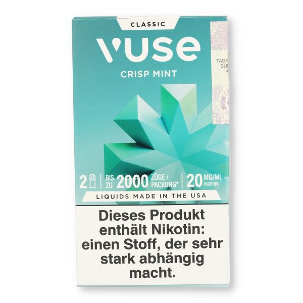 Vuse Classic Pods Crisp Mint 2x2ml 20mg/ml