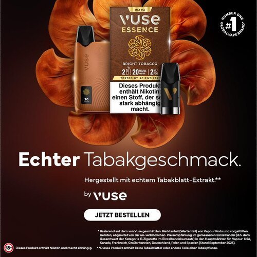 Vuse Combo-Deal: 1 Gerät + 1 Packung Pods