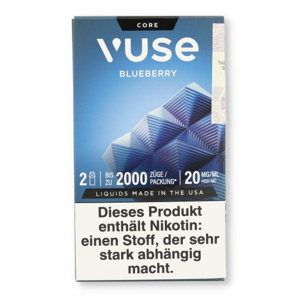 Vuse Core Pods Blueberry 2x2ml 20mg/ml