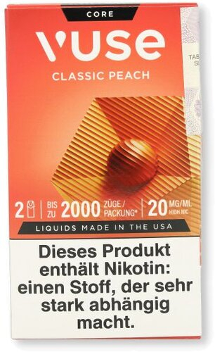 Vuse Pod Core Peach 2x2ml 20mg/ml Vuse Pod Core Peach 2x2ml 20mg/ml