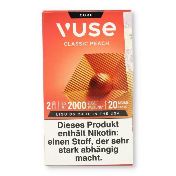 Vuse Core Pods Classic Peach 2x2ml 20mg/ml