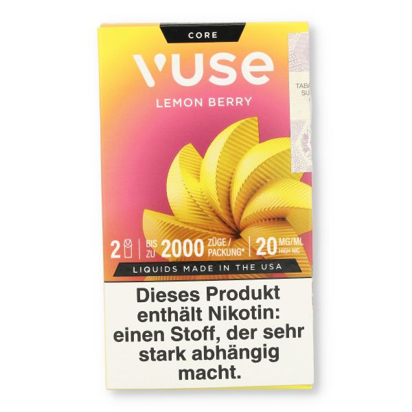 Vuse Core Pods Lemon Berry 2x2ml 20mg/ml