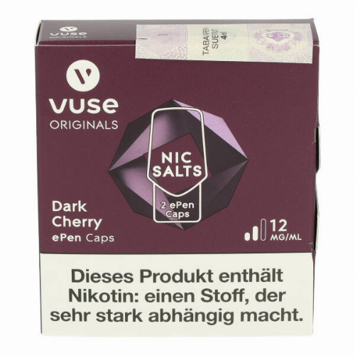 Vuse dark cherry ePen Caps Nic Salts 12mg Nikotin Vuse dark cherry ePen Caps Nic Salts 12mg Nikotin