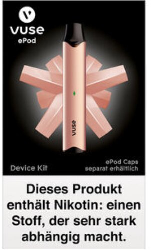 VUSE ePOD Device Kit rosegold