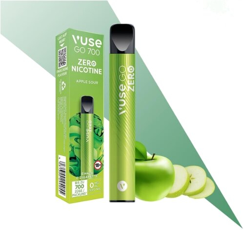Vuse Go 700 Einweg E-Shisha Apple Sour 0mg Vuse Go 700 Einweg E-Shisha Apple Sour 0mg