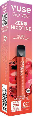 Vuse Go 700 Einweg E-Zigarette Berry Watermelon 0mg/ml Nikotin