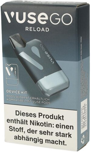Vuse Pod Go Reload E-Zigarette Device Kit Schwarz Vuse Pod Go Reload E-Zigarette Device Kit Schwarz