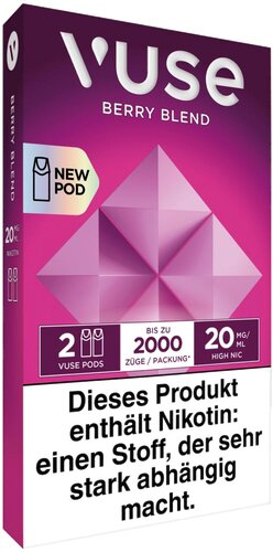 Vuse Pod Core Berry Blend 2 Stück je 20mg/ml Vuse Pod Core Berry Blend 2 Stück je 20mg/ml