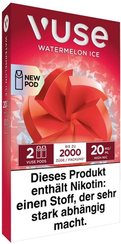 Vuse Pod Core Watermelon Ice 2 Stück je 20mg/ml Vuse Pod Core Watermelon Ice 2 Stück je 20mg/ml