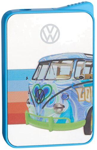 VW Feuerzeug Mirror Metall Blau VW Feuerzeug Mirror Metall Blau