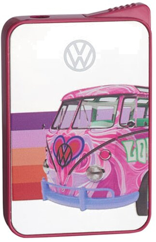 VW Feuerzeug Mirror Metall Pink VW Feuerzeug Mirror Metall Pink