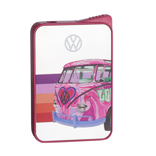 VW Feuerzeug Mirror Metall Pink VW Feuerzeug Mirror Metall Pink
