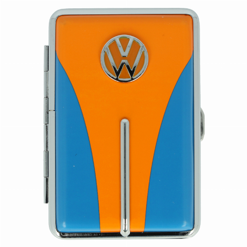 VW Zigarettenetui Orange-Blau 12er VW Zigarettenetui Orange-Blau 12er