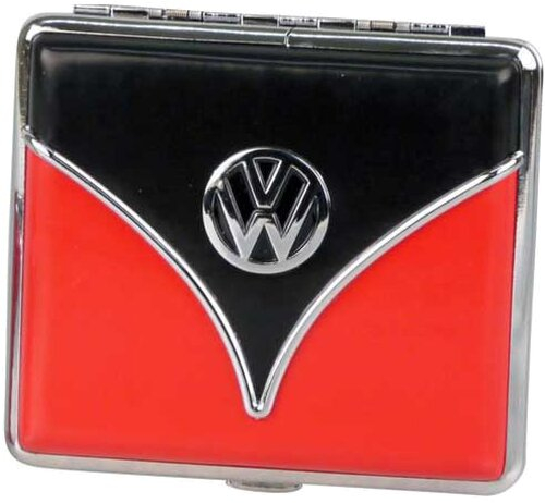 VW Zigarettenetui Schwarz-Rot