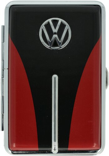 VW Zigarettenetui Schwarz-Rot 12er