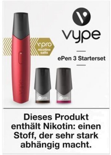 Vype ePen 3 Starterset rot E-Zigarette