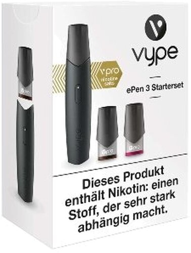 Vype ePen 3 Starterset schwarz E-Zigarette