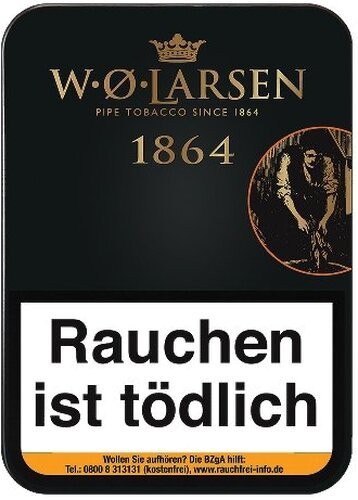 W. O. Larsen 1864 Pfeifentabak 100g Dose W. O. Larsen 1864 Pfeifentabak 100g Dose