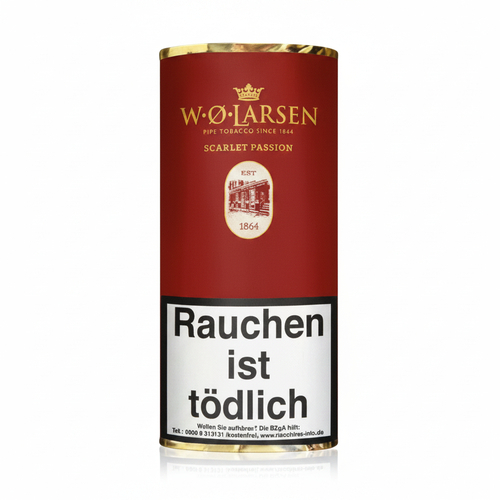W. O. Larsen Scarlett Passion Pfeifentabak 50g Päckchen