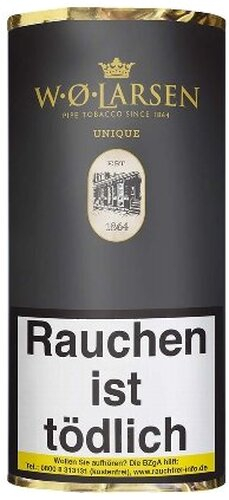 W. O. Larsen Unique Pfeifentabak 50g Päckchen W. O. Larsen Unique Pfeifentabak 50g Päckchen