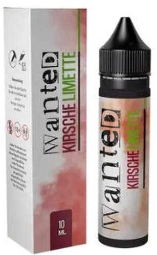 Wanted Longfill Aroma Kirsche Limette 10ml