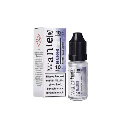 Wanted Overdosed Nikotinsalzliquid Blaubeer 10mg Wanted Overdosed Nikotinsalzliquid Blaubeer 10mg