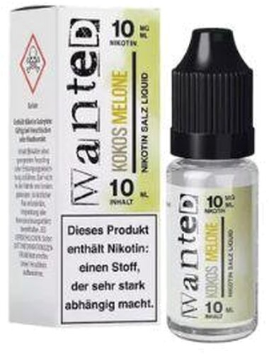 Wanted Overdosed Nikotinsalzliquid Kokos Melone 10mg Wanted Overdosed Nikotinsalzliquid Kokos Melone 10mg