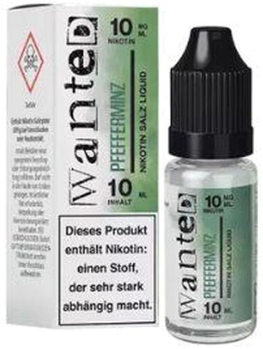 Wanted Overdosed Nikotinsalzliquid Pfefferminz 10mg Wanted Overdosed Nikotinsalzliquid Pfefferminz 10mg
