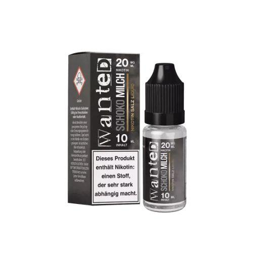Wanted Overdosed Nikotinsalzliquid Schokomilch 20mg Wanted Overdosed Nikotinsalzliquid Schokomilch 20mg