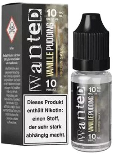 Wanted Overdosed Nikotinsalzliquid Vanillepudding 10mg Wanted Overdosed Nikotinsalzliquid Vanillepudding 10mg