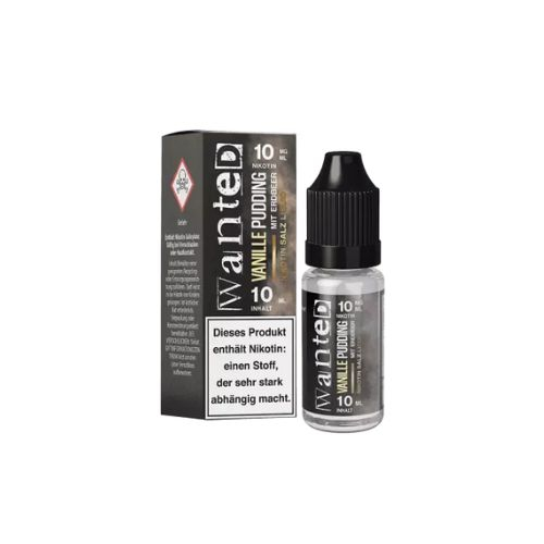 Wanted Overdosed Nikotinsalzliquid Vanillepudding mit Erdbeer 10mg