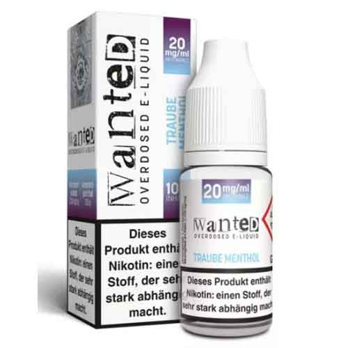Wanted Overdosed Traube Menthol 20mg Nikotinsalzliquid Wanted Overdosed Traube Menthol 20mg Nikotinsalzliquid