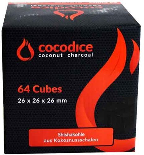 Wasserpfeifenkohle Kokosnuss COCODICE 1 kg Wasserpfeifenkohle Kokosnuss COCODICE 1 kg