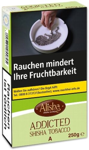 Wasserpfeifentabak-Alisha Apples 250g Wasserpfeifentabak-Alisha Apples 250g