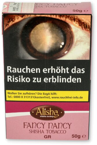 Wasserpfeifentabak-Alisha Fancy Nancy (Grape) 50g  Wasserpfeifentabak-Alisha Fancy Nancy (Grape) 50g