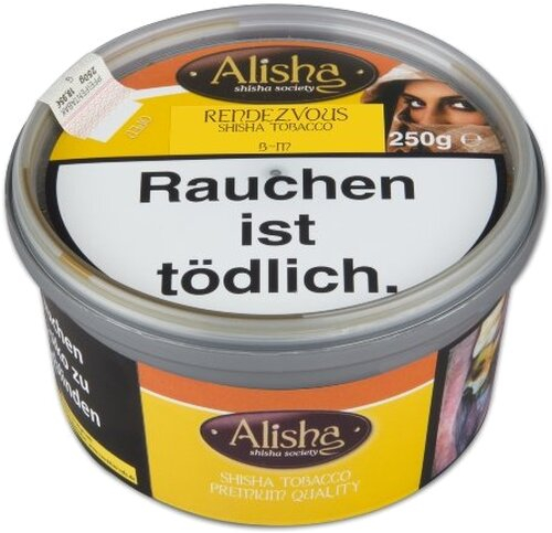 Wasserpfeifentabak-Alisha Rendezvous (Banana und Milk) 250g